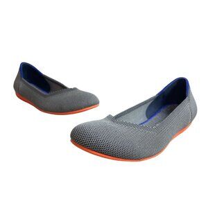 Rothys Women's Grey And Blue Flats Sz - 7W